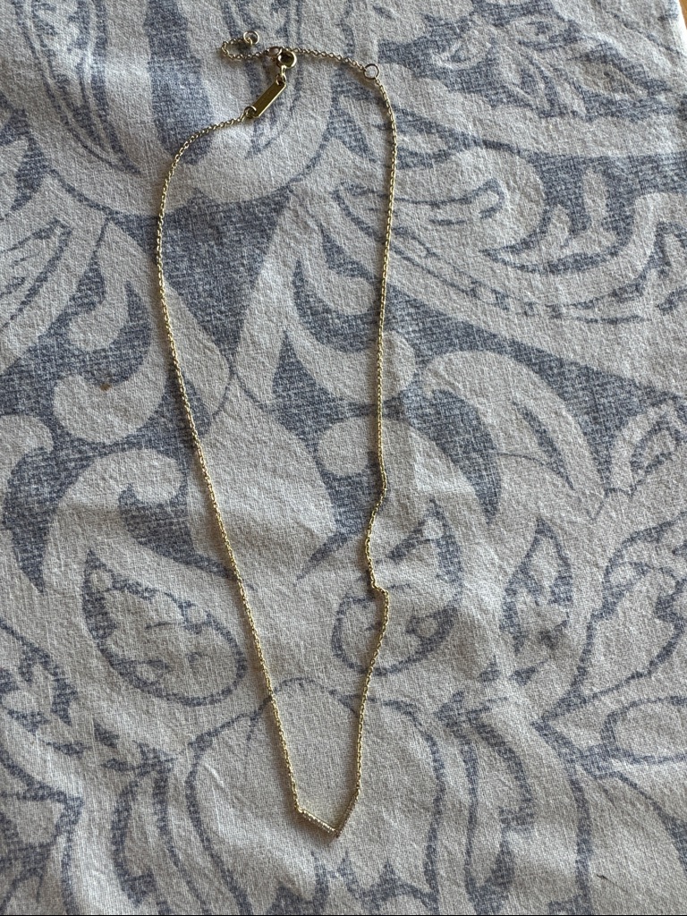 Ana Luisa Delicate Gold-Tone Women's Chain Necklace